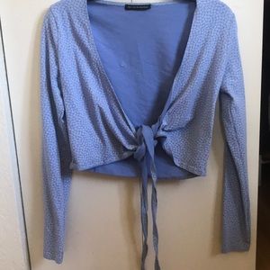 Brandy wrap top